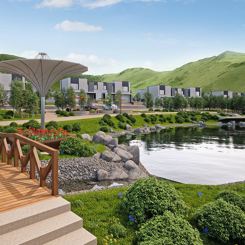 Residential villas
